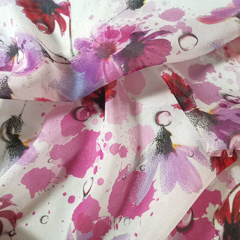 Scarf Mulberry Silk Woven Fabric for Scarf Wholesale Supplier 3